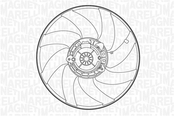 MAGNETI MARELLI Tuuletin, moottorin jäähdytys 069422422010